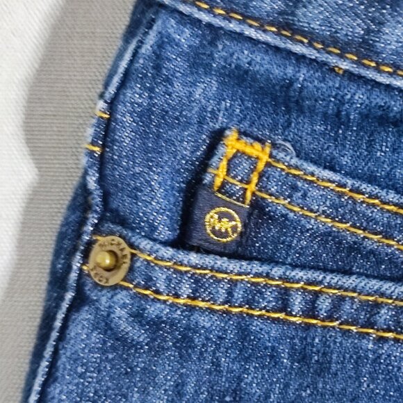 Michael Kors Jeans women's size 8 ink blue colour straight leg classic - Picture 10 of 15